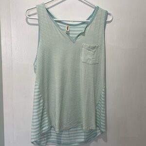 58. Far West Baby Blue Tank